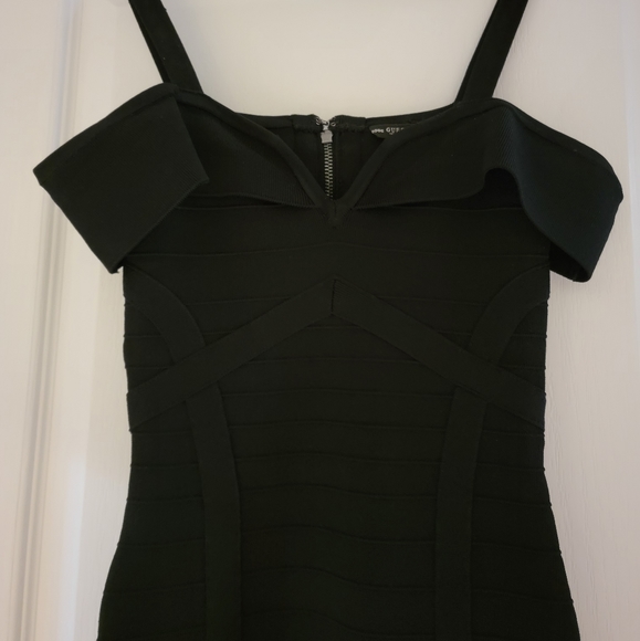 Guess Ribbed Stretchy Bodycon Dress - Picture 2 of 4